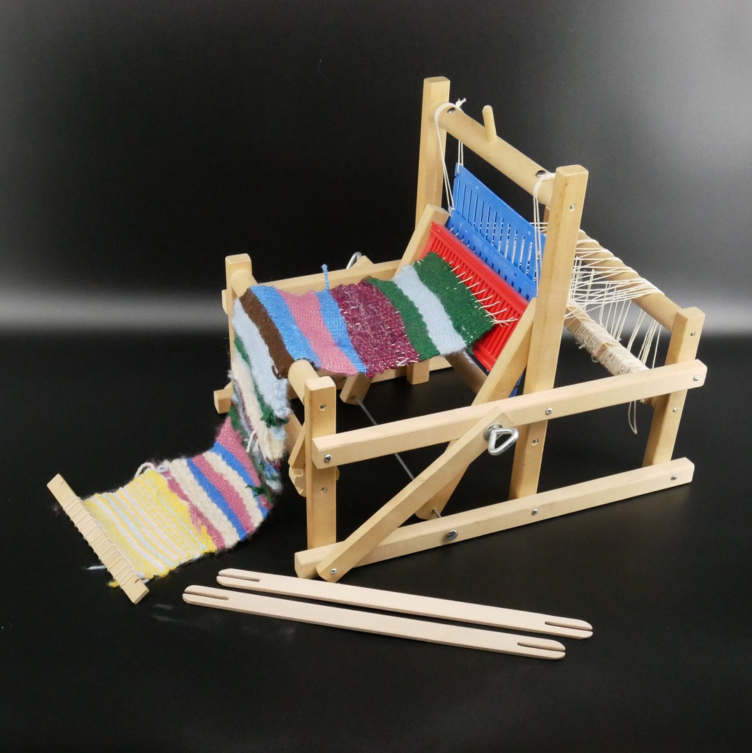 Vintage Wooden Tabletop Weaving Loom Micki Gemla Loom Made in Sweden Etsy