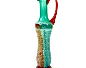 Kosta Boda Art Glass Vase: Kjell Engman "Can Can" - Signed Swedish Mid-Century Modern