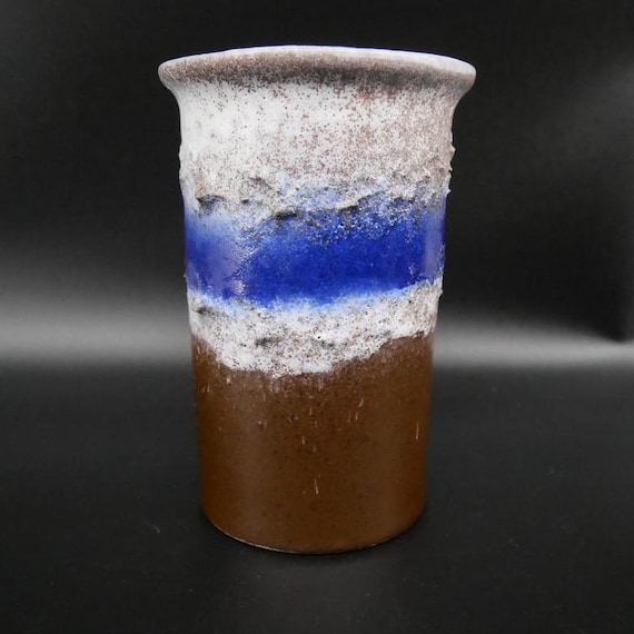 【Fat Lava】ファットラヴァ　Strehla keramik Strehla Ceramic Fat Lava Vase – 1960s East German Pottery - Etsy