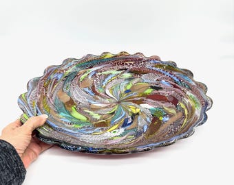 Vintage Murano Art Glass Bowl – Dino Martens for AVEM, “Tutti Frutti” Series, 1950s