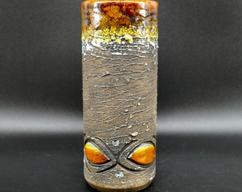 Fat Lava Vase by Tilgmans Keramik – 1970s Swedish Pottery