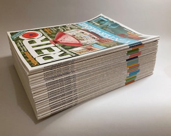 Design & interior inspiration, scandinavian retro magazine collection – 2019 issue 1,2 - 4,5,6