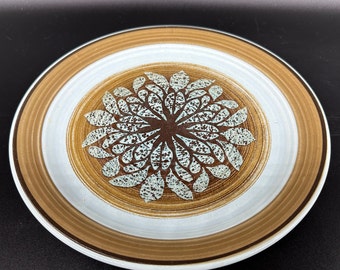 Vintage Franciscan Nut Tree stoneware salad plates made in England - Set of 4