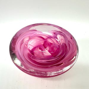Kosta Boda Atoll Glass Bowl, Anna Ehrner Candle Holder, Swedish Decor image 3