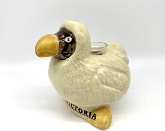 Vintage Dodo Bird Figurine: Le Victoria Mauritius Hotel Souvenir Vase