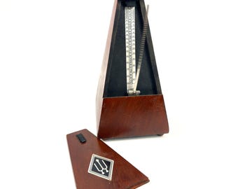 Wittner Chiming Metronome – Wooden Pyramid Case, German