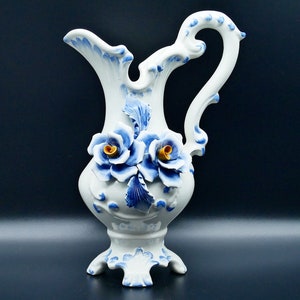 Vintage Capo Di Monte Capodimonte Krug/Vase - Kunstvoller Blumenkrug Italienischer Krug - Italienische Vase