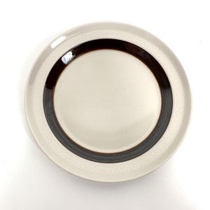 Vintage rörstrand forma side plate– olle alberius scandinavian stoneware, 1970s