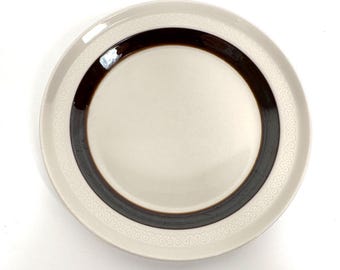 Vintage rörstrand forma side plate– olle alberius scandinavian stoneware, 1970s