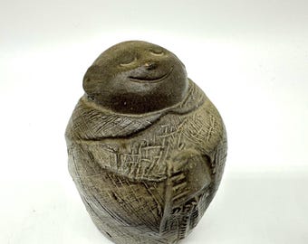 Upsala-ekeby monk figurine – vintage ceramic sculpture
