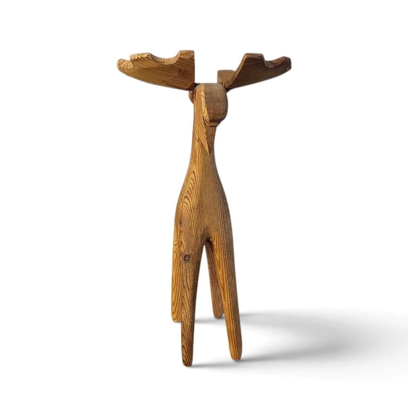 Träälgskulptur, Kalle Berglund Jämtälgen, Svensk formgivning 1955 bild 5