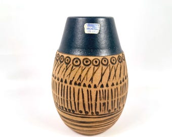 Stoneware vase – lisa larson, gustavsberg studio, sweden, 1960s