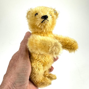 Steiff Teddy Bear with Button – 5.5&quot; German Collectible, 1950s