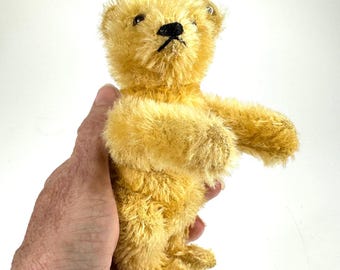 Steiff Teddy Bear with Button – 5.5" German Collectible, 1950s