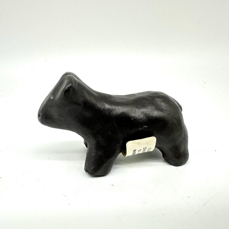 Charming scandinavian pottery bear sculpture by dagmar eriksson – handcrafted in sweden image 3