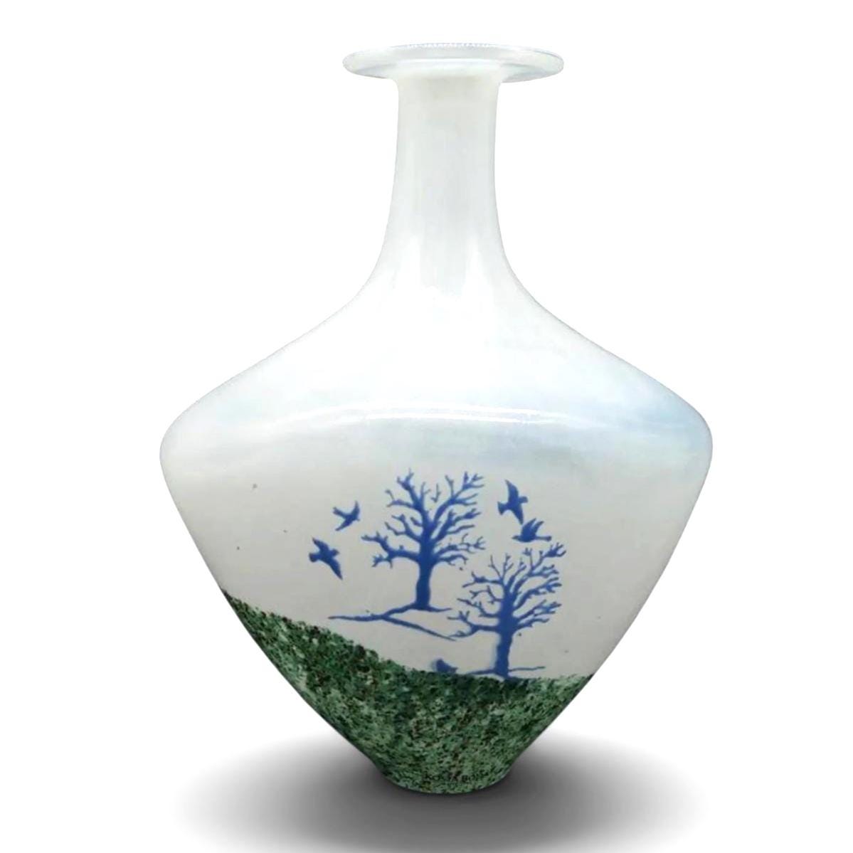 Kosta Boda Glass Vase – Kjell Engman 