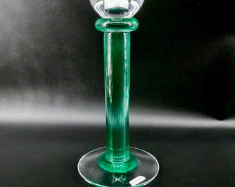 Vintage Kosta Boda Candleholder by Kjell Engman – Art Glass Scandinavian Design