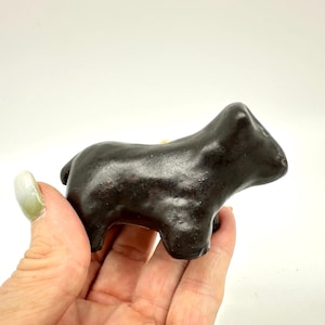 Charming scandinavian pottery bear sculpture by dagmar eriksson – handcrafted in sweden image 8