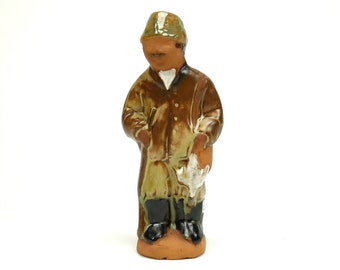 Vintage Ceramic Figurine - Signed Swedish 70s Pottery