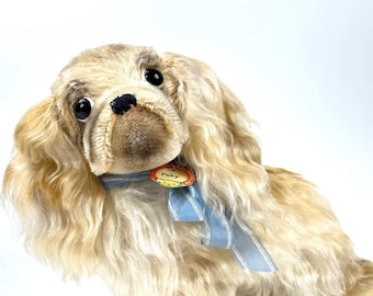 Steiff Pekingese Dog – Large Mohair Toy, 1960s