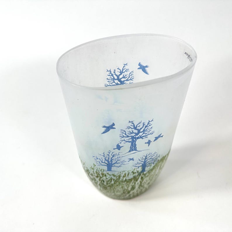 Kosta boda art glass vase – vintage october series by kjell engman image 6