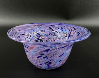 Kosta Boda Miniature Glass Bowl - Signed by Ulrica Hydman Vallien