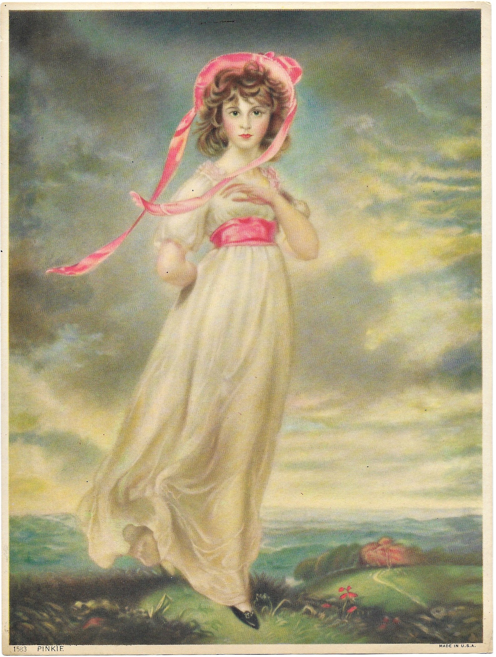 Pinkie by Thomas Lawrence Souvenir Print from Huntington | Etsy