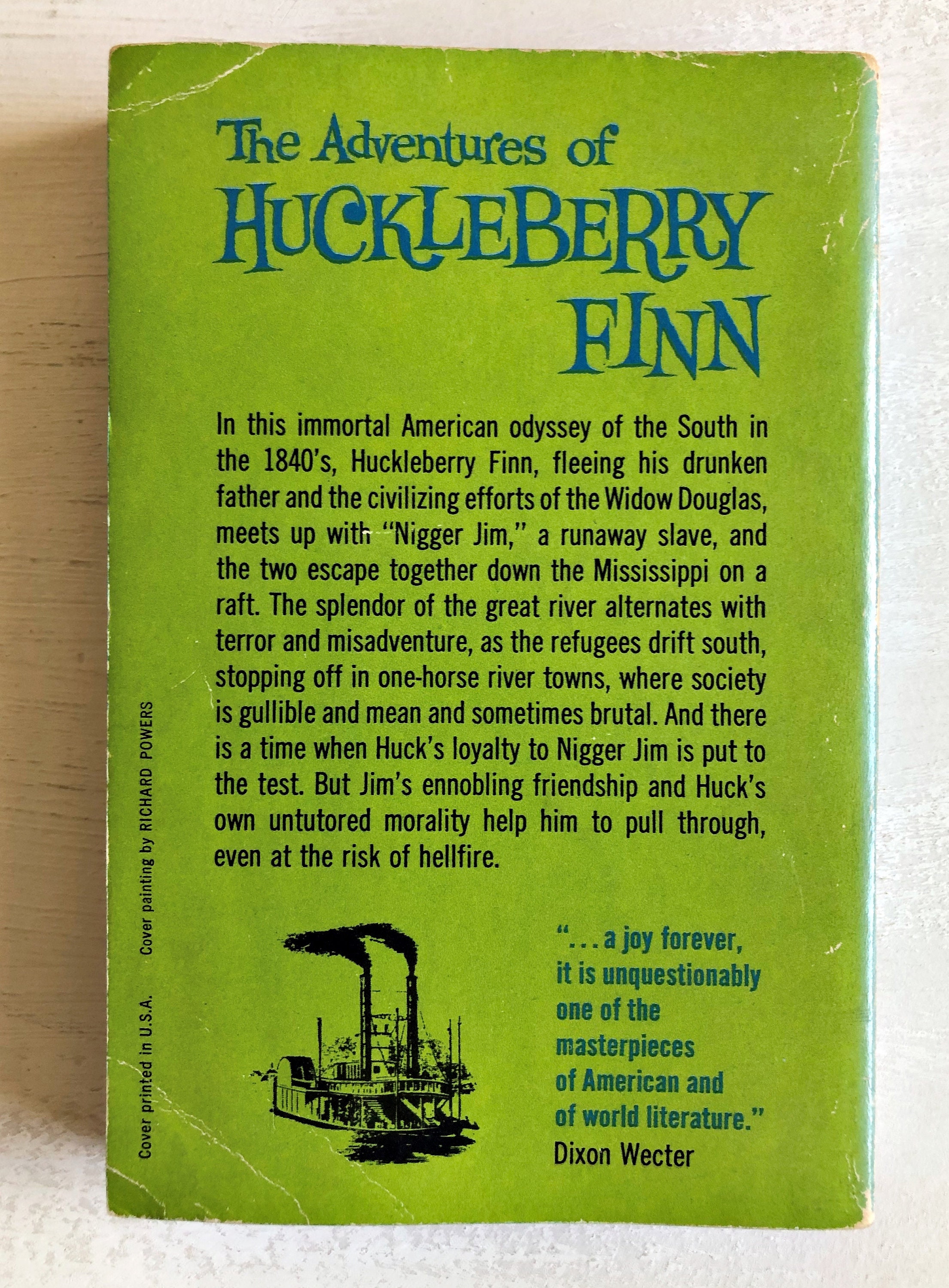 The Adventures of Huckleberry Finn by Mark Twain 1960 Dell | Etsy