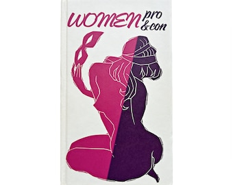 Women Pro and Con Illustrated Peter Pauper Press Gift Book 1958 quotes from famous men full of sexism and misogyny