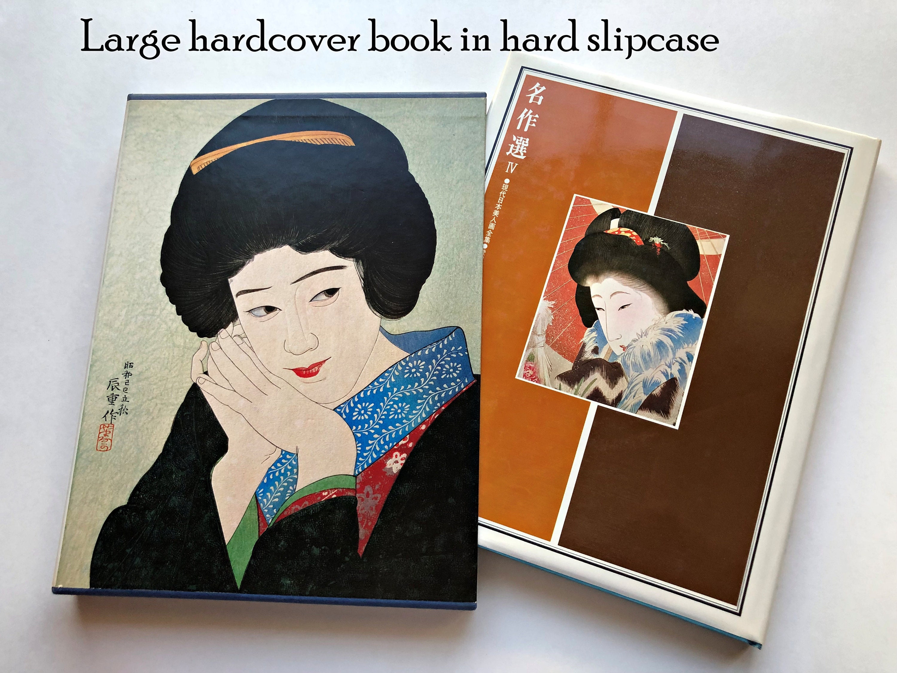 Japanese Art Book the Female Figure 1979 With Slipcase Etsy