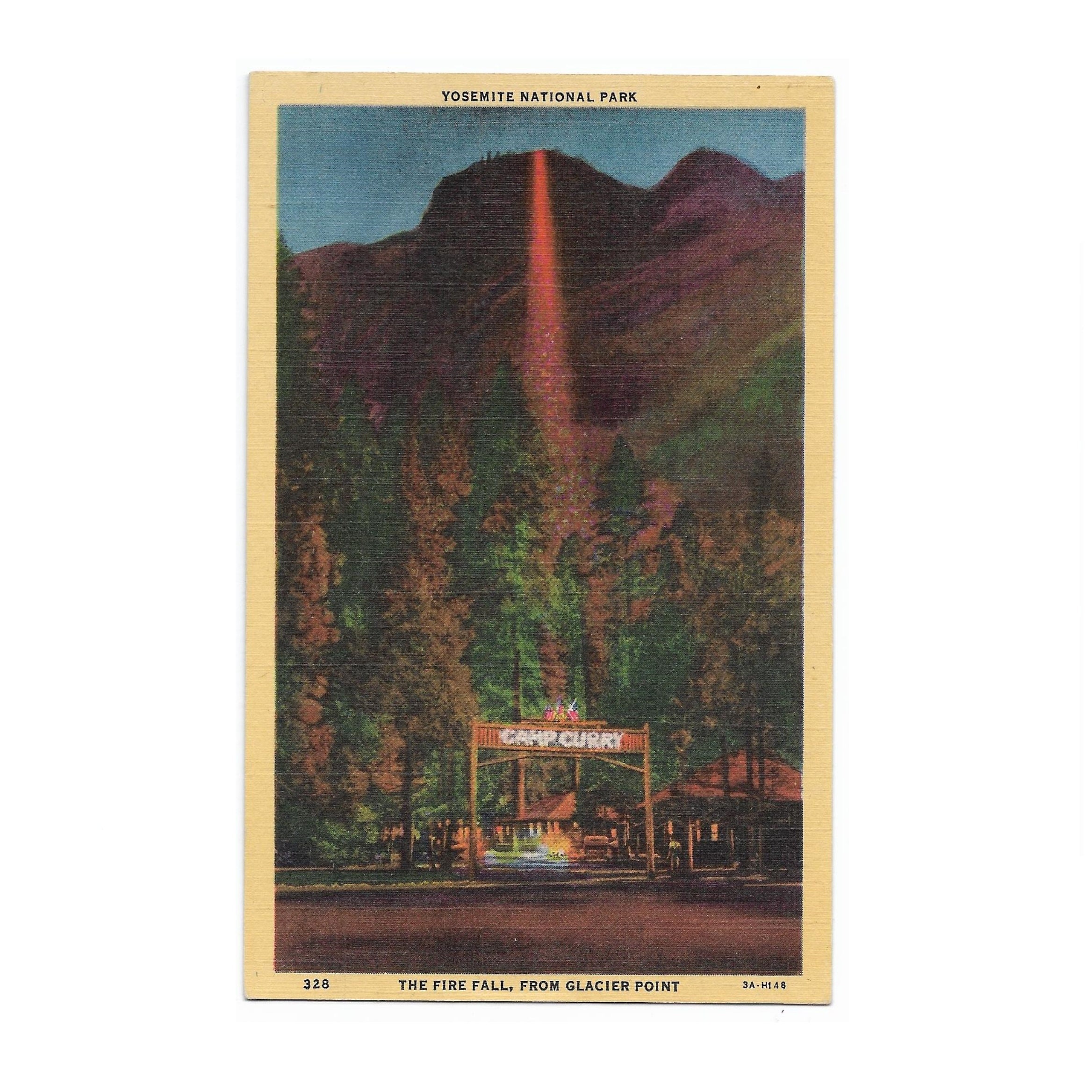 Yosemite Firefall, Camp Curry Village, California National Park