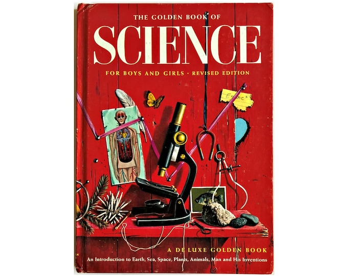 Vintage Science Book for Children 1967 Illustrated Large Etsy