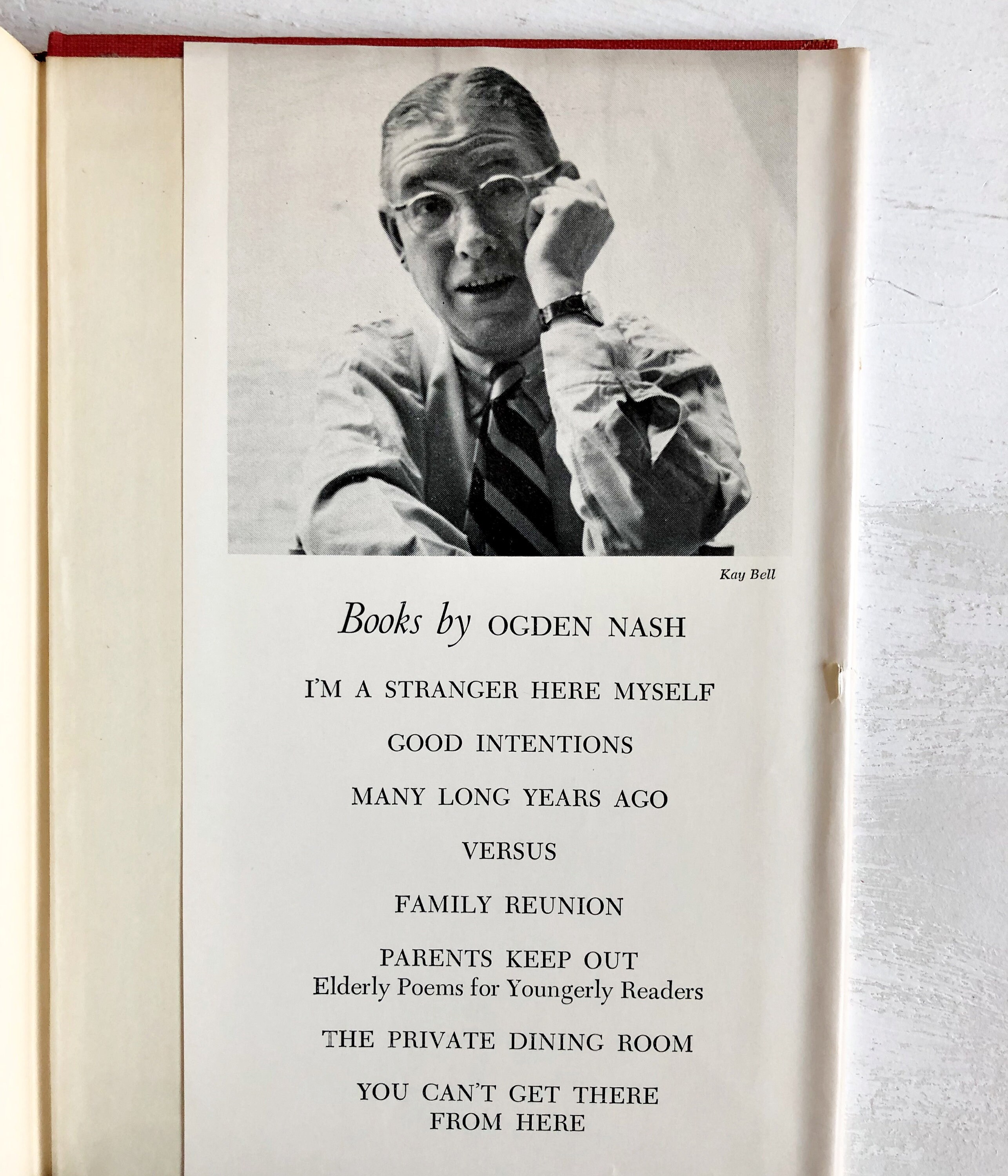 Ogden Nash The Private Dining Room 1953 Hardcover Poetry Book | Etsy