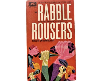 The Rabble Rousers by Eric Frank Russell, The History of mass hysteria and panic, 1963 Regency Original Nonfiction Vintage Paperback