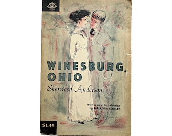 Winesburg Ohio By Sherwood Anderson 1964 Compass Classic Book, Vintage Paperback