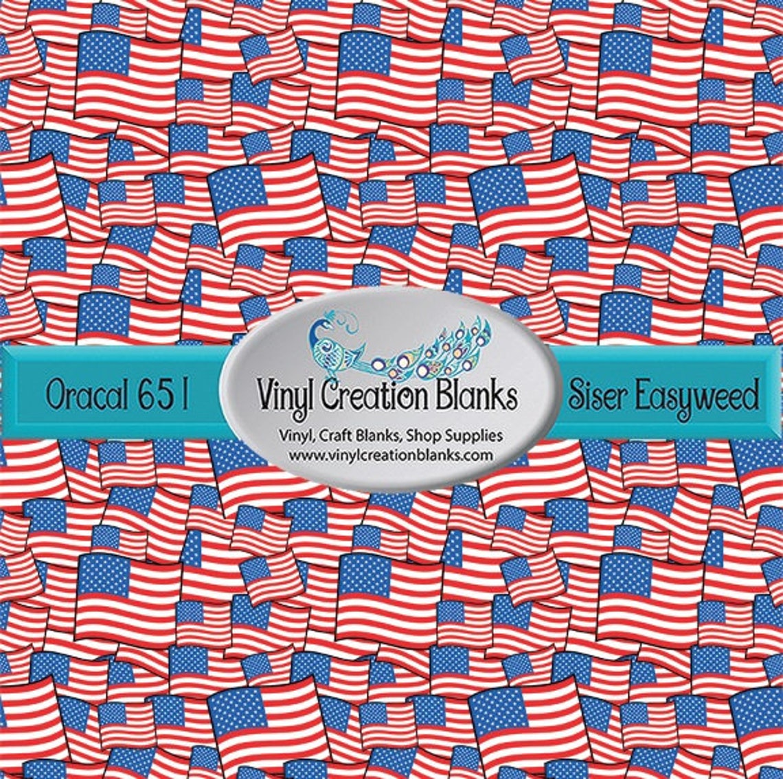 US Flag Pattern HTV Outdoor Vinyl Siser Oracal Pattern Etsy