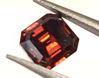 1.01ct FANCY RED Diamond Emerald Cut Loose Diamond GIA Certified Rare Collector