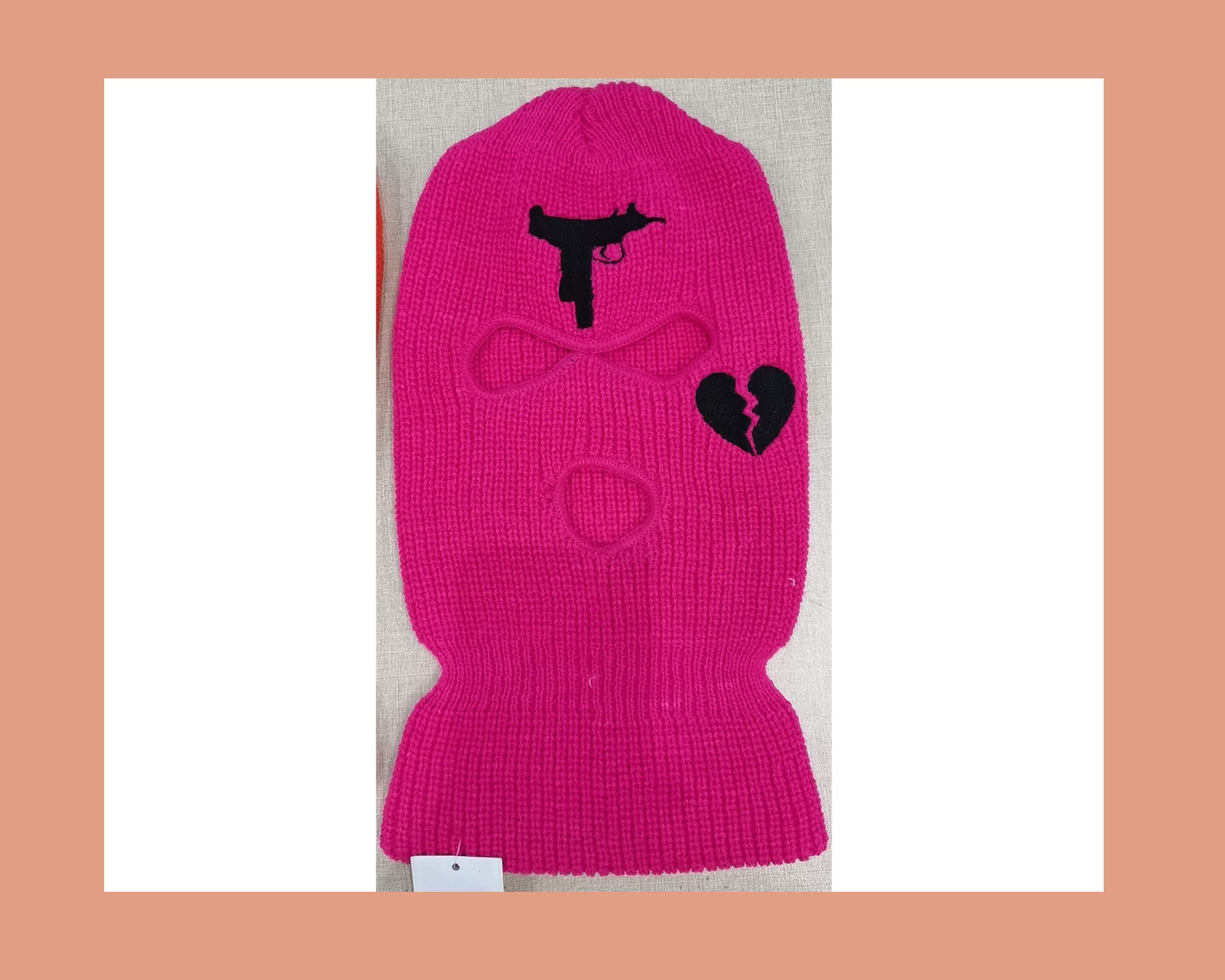 Embroidery 3 holes Ski mask pfp ski mask aesthetic winter Etsy