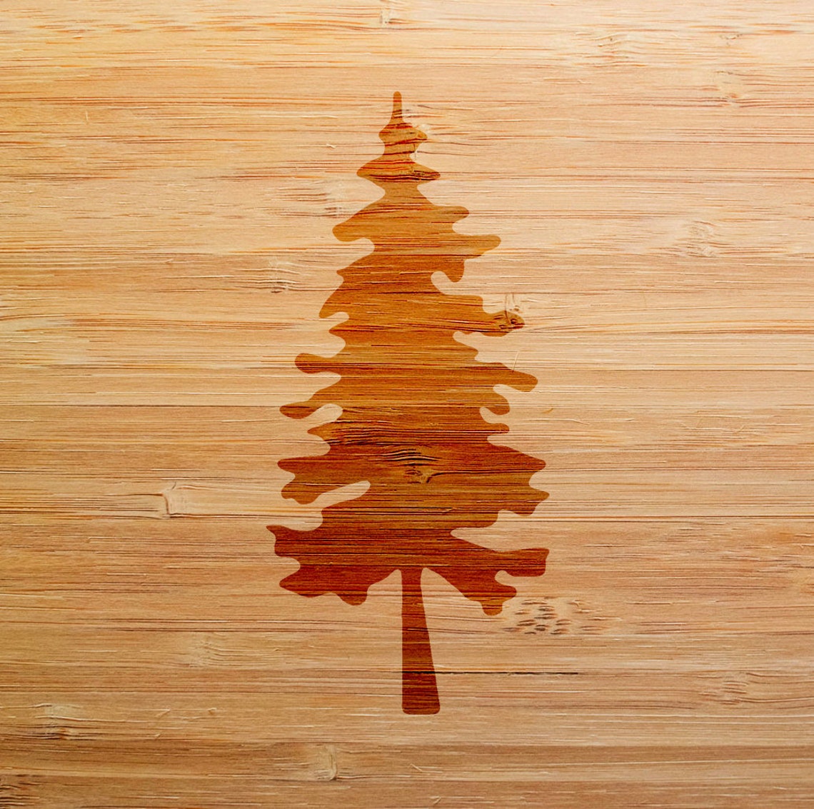Pine Tree Stencil Holiday Stencil Fir Tree Stencil Tree | Etsy