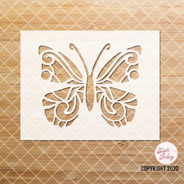 Butterfly Stencil, Butterfly Silhouette Stencil, Butterfly Stencil Design, Tattoo Butterfly stencil, Reusable stencil, Craft stencil, DIY