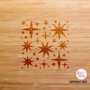 Stars Stencil, Cute Stencil, Star Stencil, Wall Stencil, Reusable ...