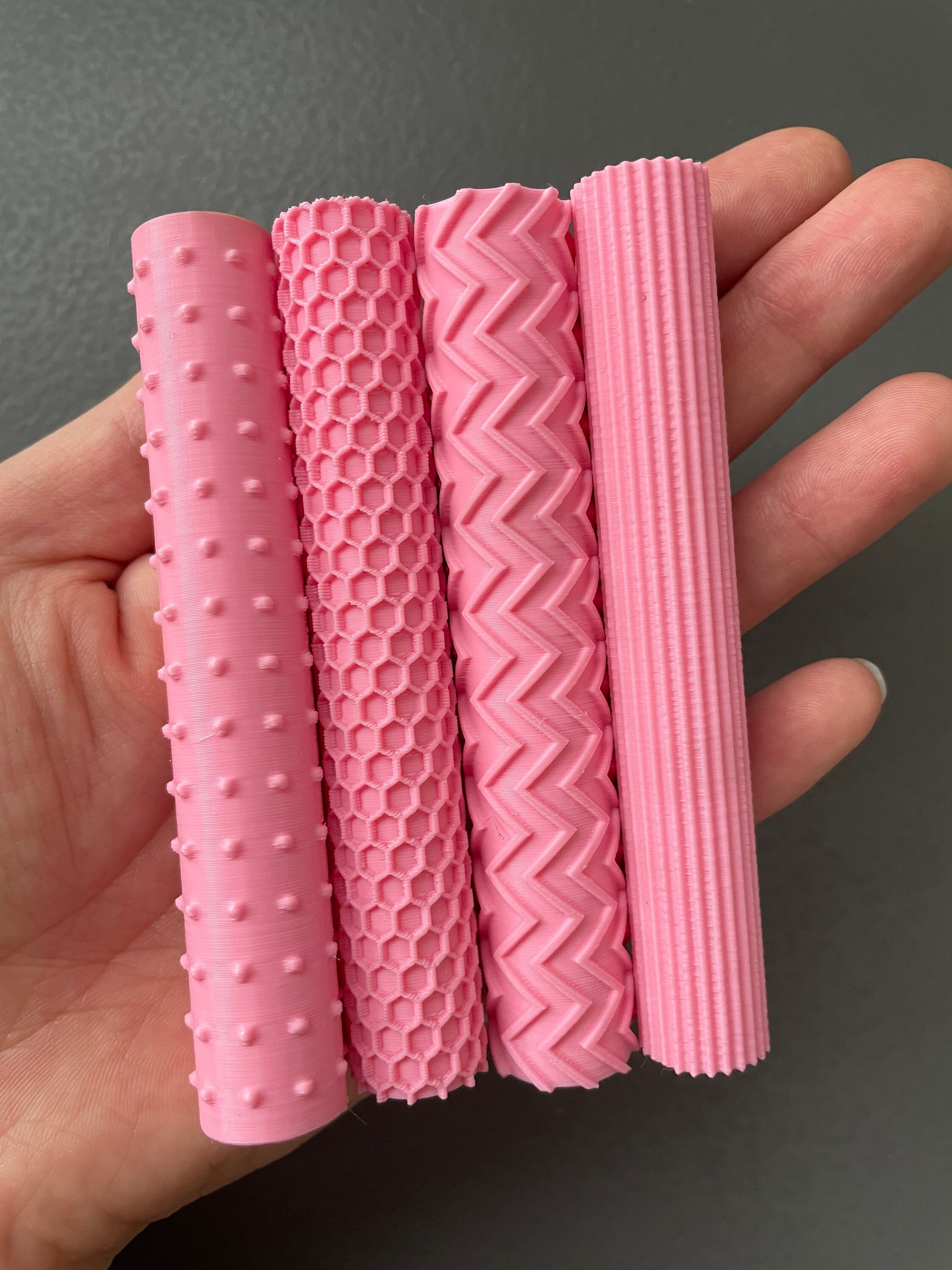 3pcs Clay Twig Rollers Clay Texture Roller Polymer Clay Texture Roller for Polymer  Clay Jewelry 