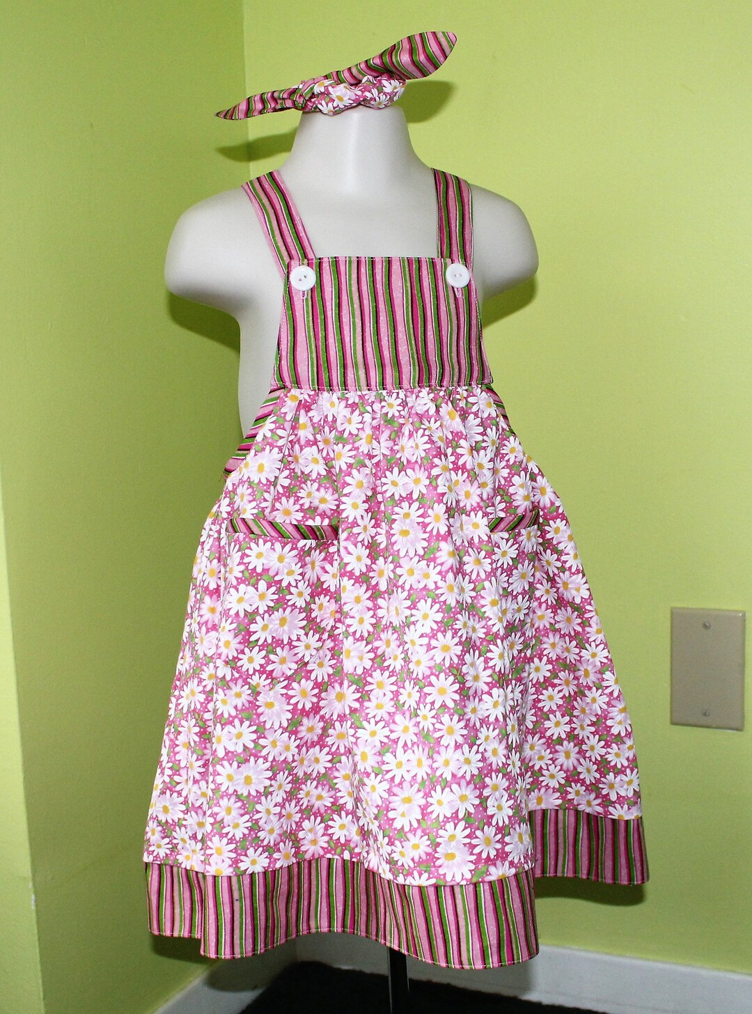 Toddler Girl Summer Jumper Dress Sundress 3T 3 Years Fun Etsy