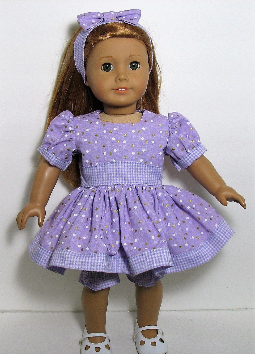 18 Doll Clothes Fit American Girl Retro Style Dress Set - Etsy