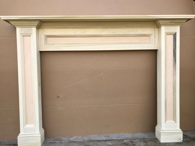1012fireplace Mantel Surround Paint Grade Ready to Paint Etsy