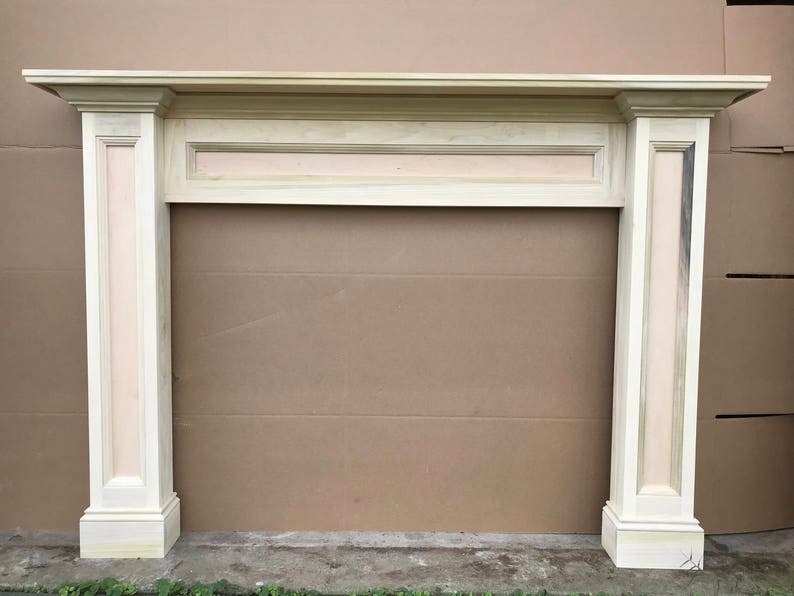 1012fireplace Mantel Surround Paint Grade Ready to Paint Etsy