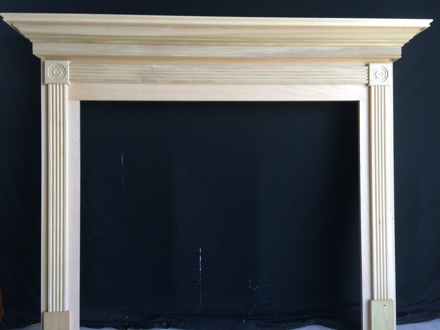 Fireplace Mantel Surround Paint Grade 1010 Etsy
