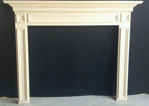 Fireplace Mantel Surround Paint Grade 1009 Etsy