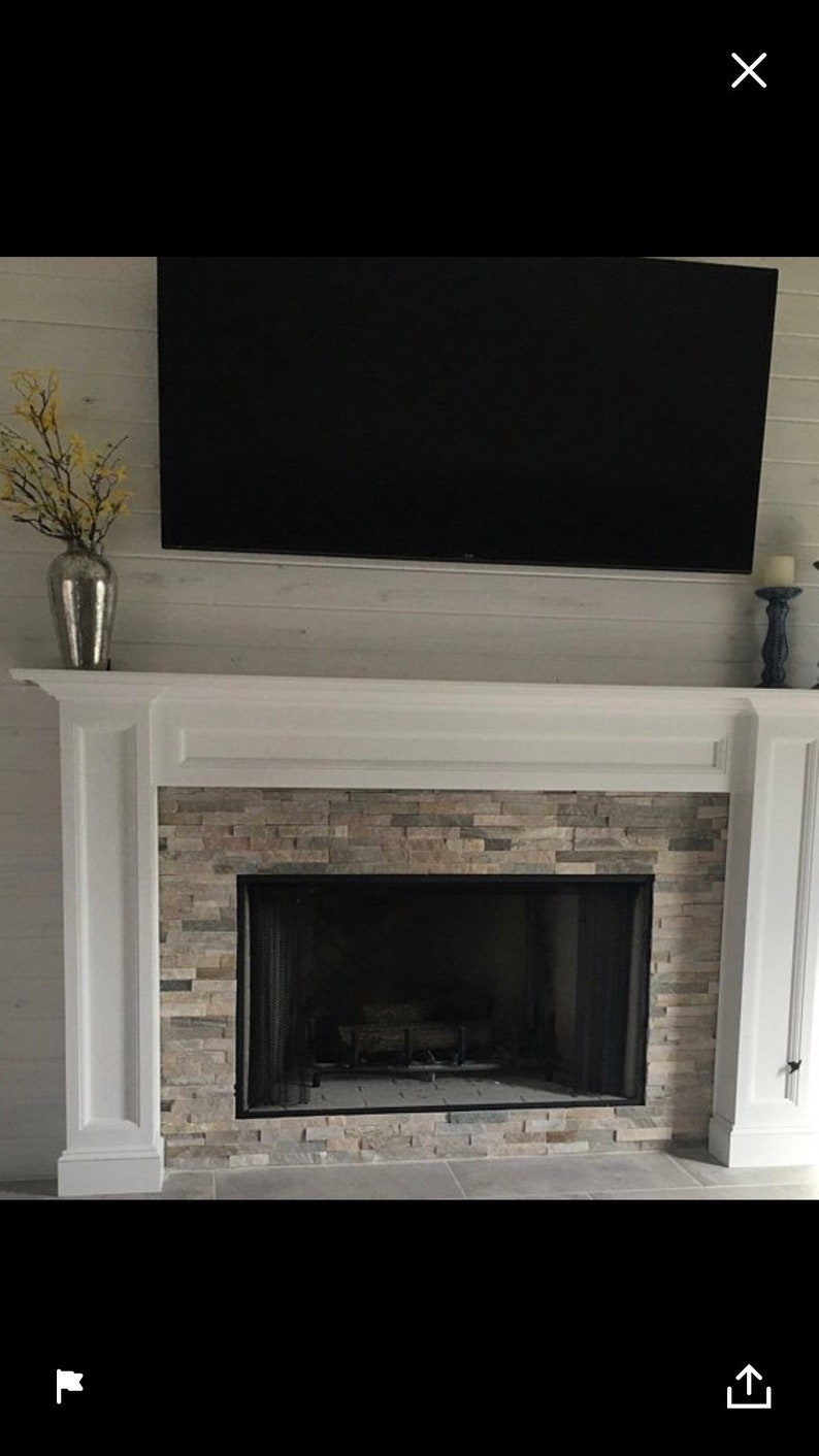 1012fireplace Mantel Surround Paint Grade Ready to Paint Etsy