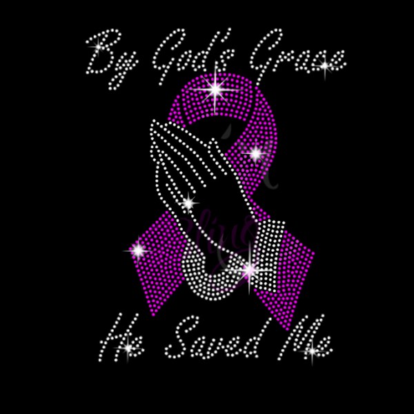Cancer By The Grace Of God Etsy